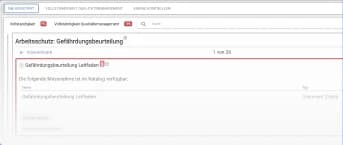 Arbeitsschutz – Gefährdungsbeurteilung