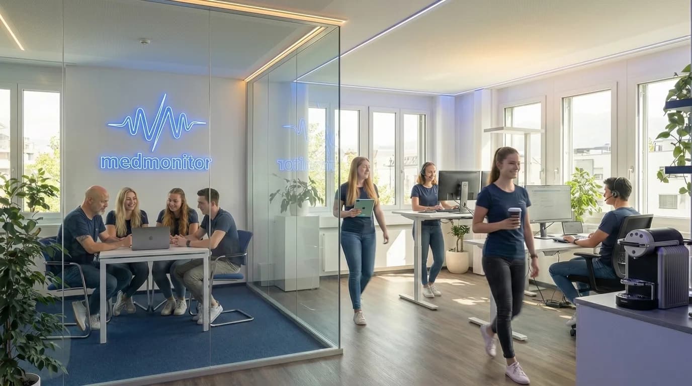 Das Team von Medmonitor